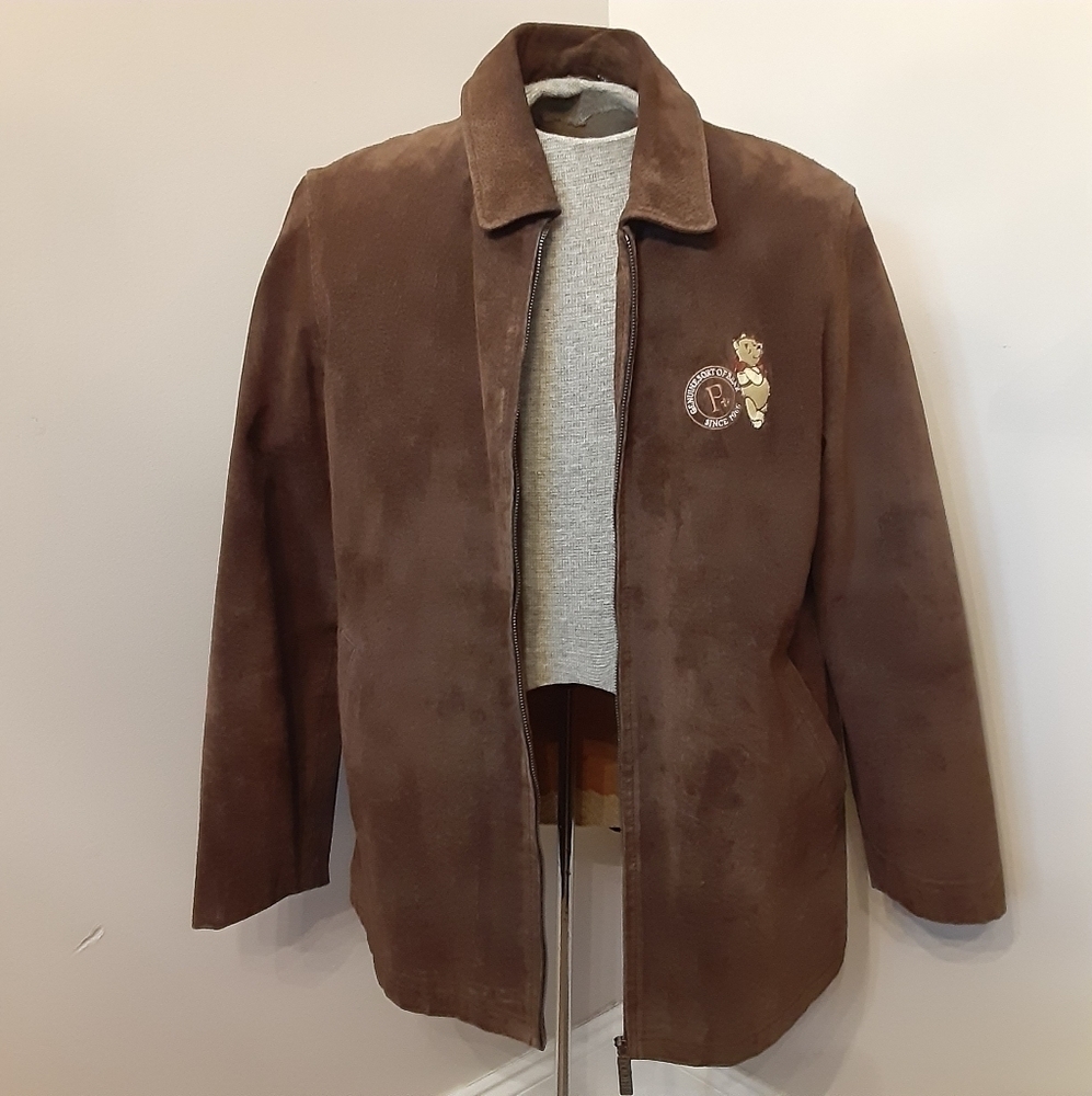 Disney Brown Jacket with Embroidered Character
